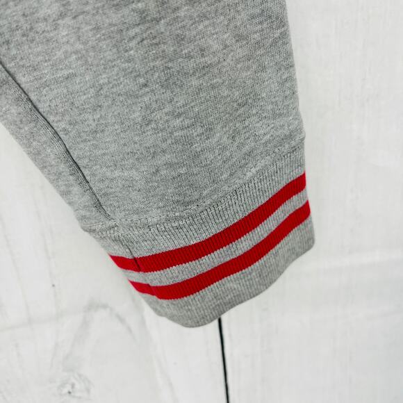 Black Kings MEDIUM These Are Hard Times for Dreamers Gray Crop Hoodie Sweater - Picture 5 of 10